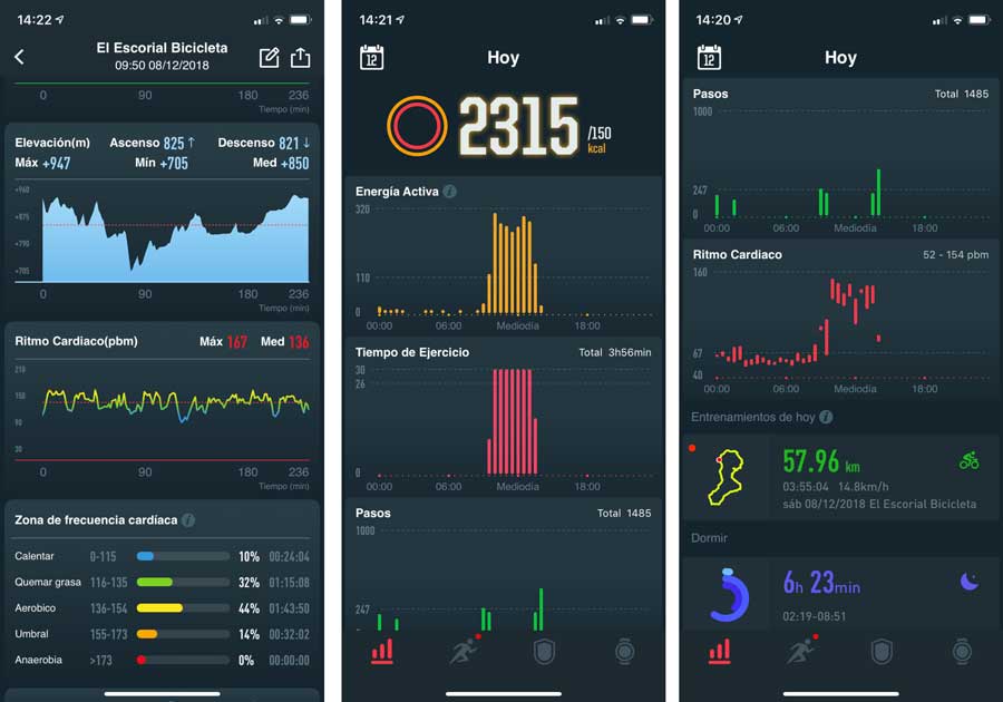 8 GPS con pulsómetro óptico