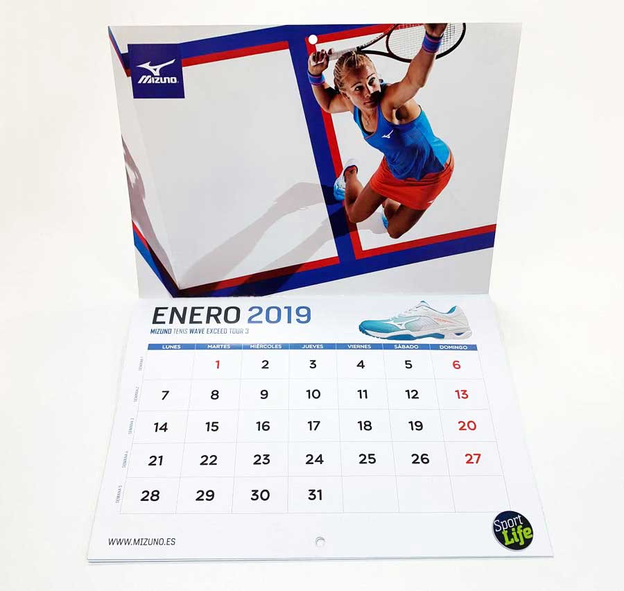 Así el Calendario Fitness que regalamos este mes con Sport Life