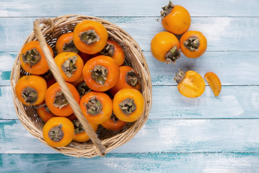 El caqui, un superalimento antioxidante