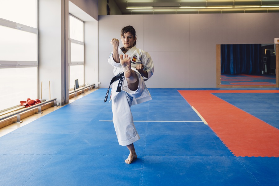 Aprende karate con la campeona Sandra Sánchez