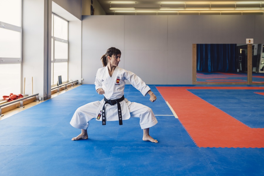 Aprende karate con la campeona Sandra Sánchez