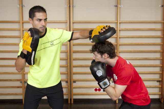 Ponte en forma boxeando