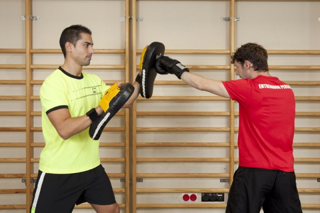 Ponte en forma boxeando