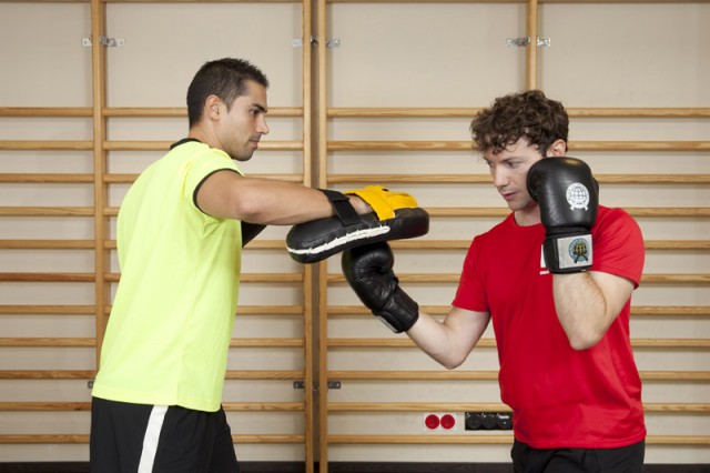 Ponte en forma boxeando