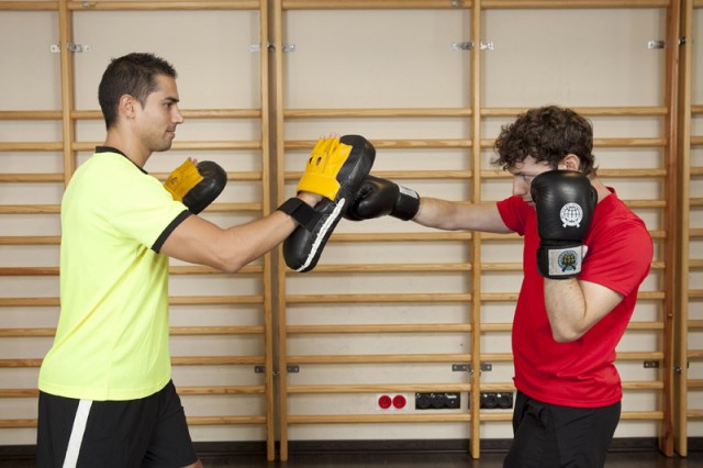 Ponte en forma boxeando