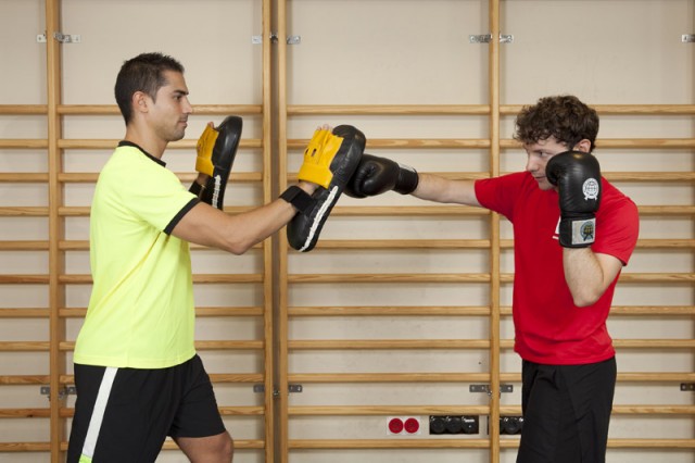 Ponte en forma boxeando