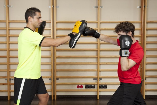 Ponte en forma boxeando