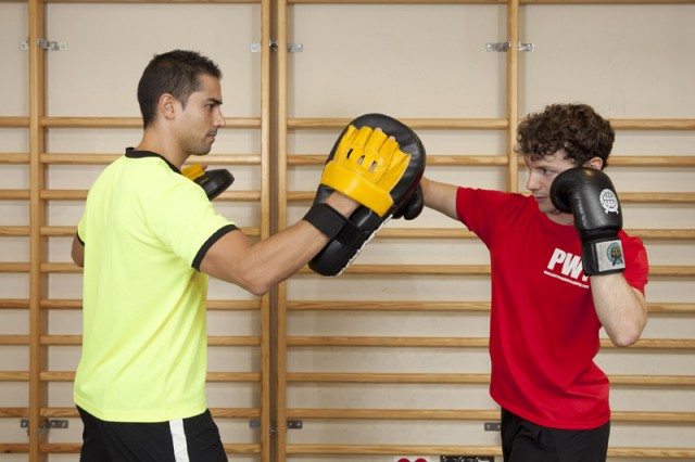 Ponte en forma boxeando