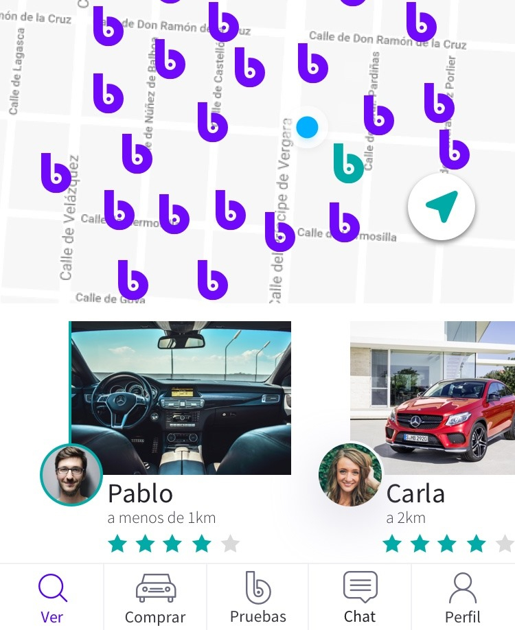 BeMyCar: la aplicación que te paga 15 euros por enseñar tu coche