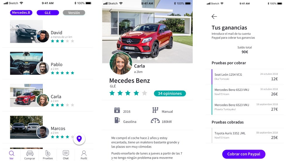 BeMyCar: la aplicación que te paga 15 euros por enseñar tu coche