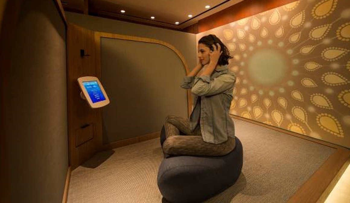 La aerolínea Cathay Pacific crea el The Sanctuary by Pure Yoga en el aeropuerto de Hong Kong