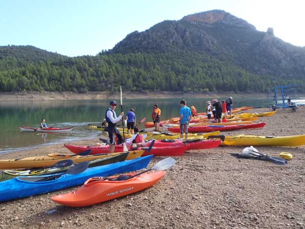 Aventura para todos en el pantano de Camarasa