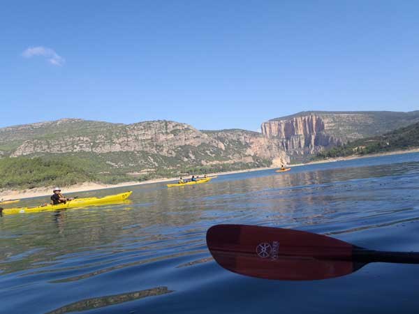 Aventura para todos en el pantano de Camarasa