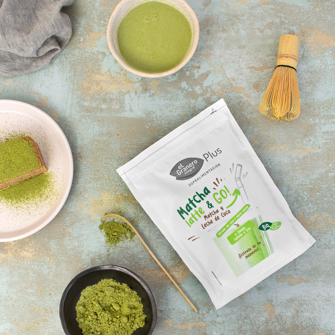 Té matcha para entrenar mejor