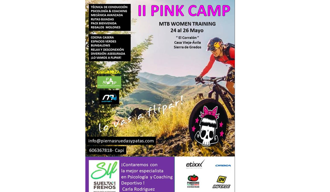 II Pink Camp MTB en Ávila