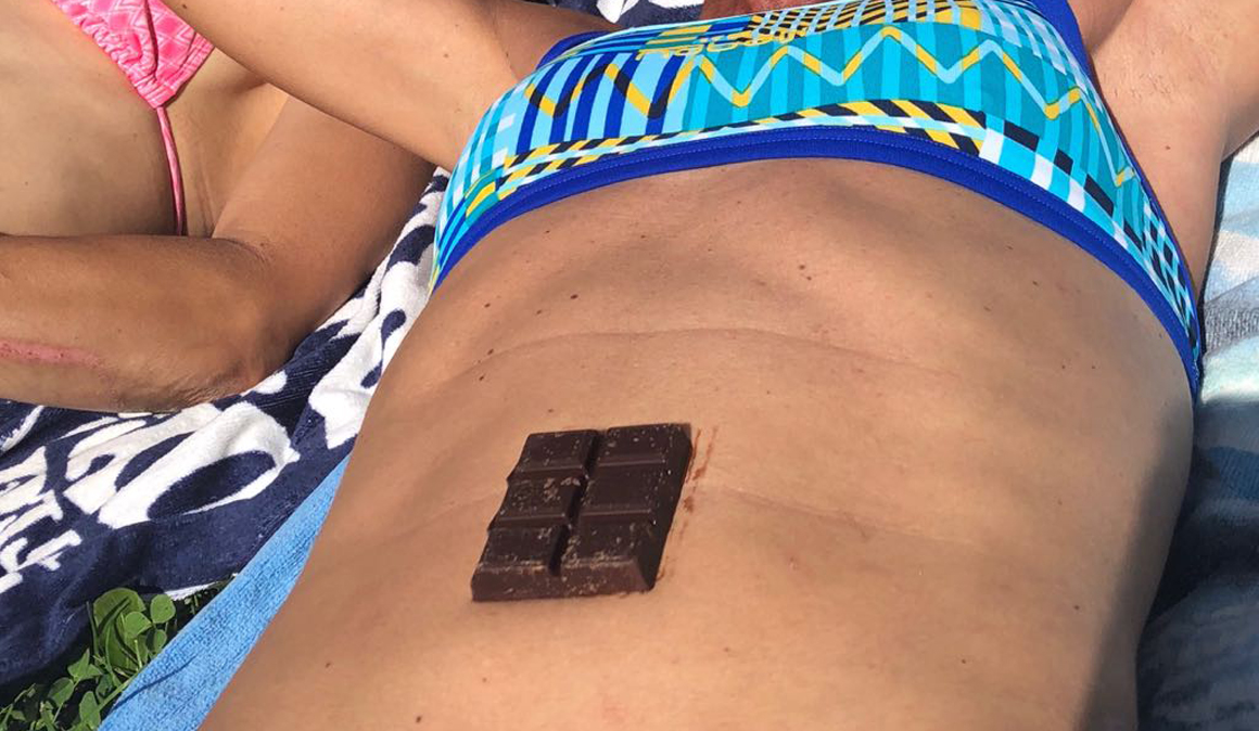Chocolate para aliviar cólicos menstruales
