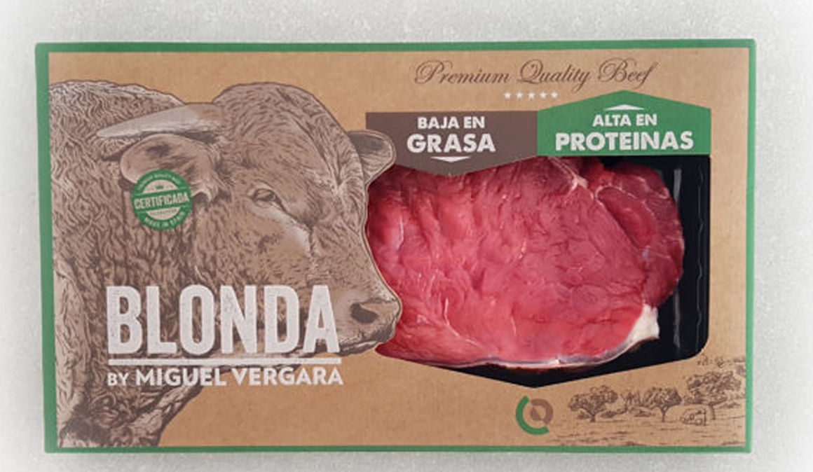 Blonda Blonda, la carne de vacuno con un 85% menos de grasa