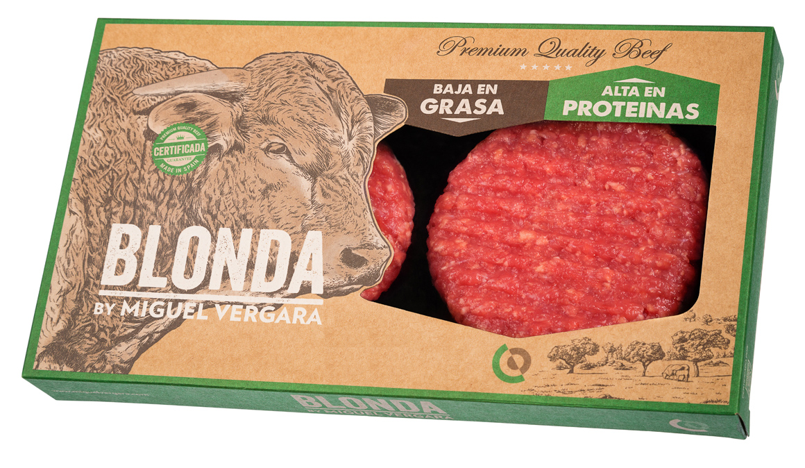 Blonda Blonda, la carne de vacuno con un 85% menos de grasa