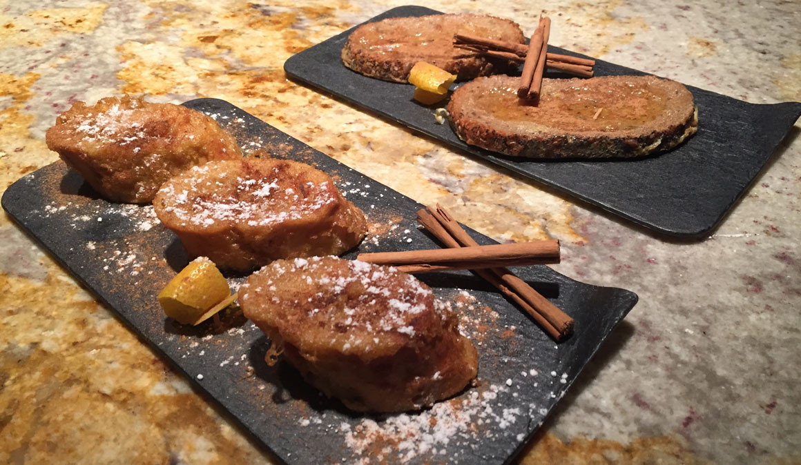 Torrijas a la plancha, la receta fitness 2019