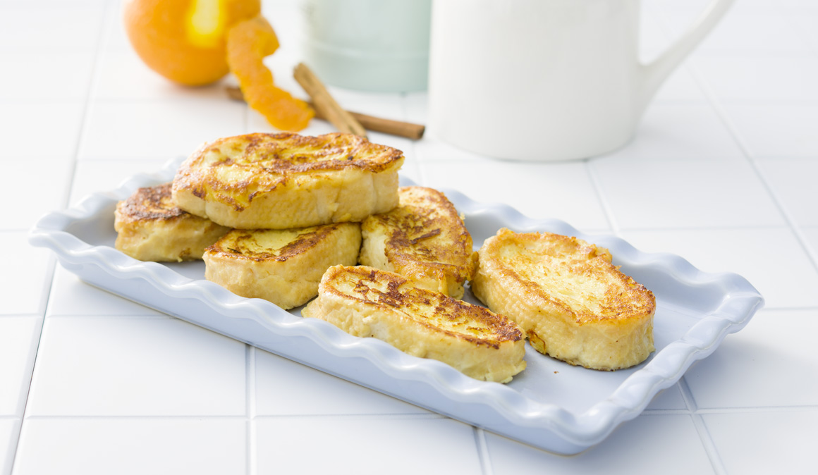 Torrijas a la plancha, la receta fitness 2019