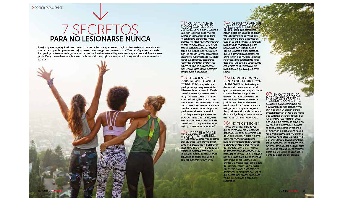 No te pierdas el especial "Correr toda la vida", el libro para corredores populares que viene con la revista de mayo