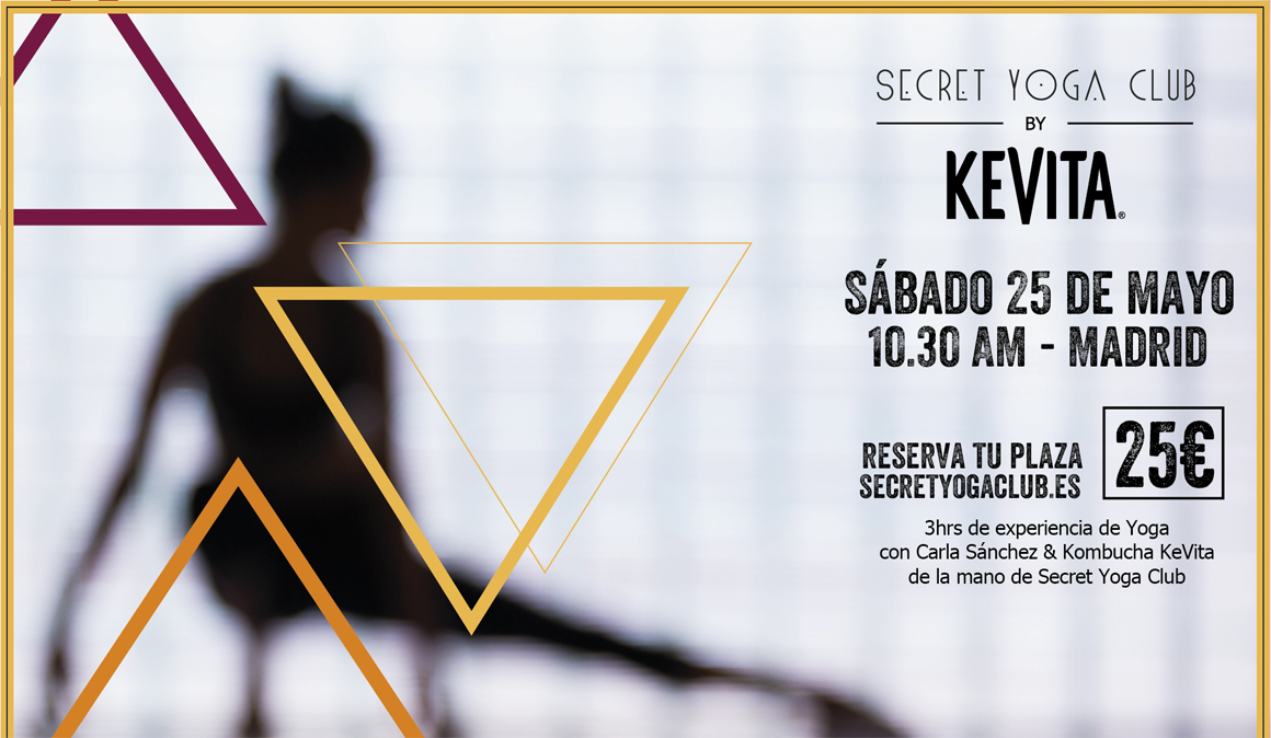 Secret Yoga Club vuelve el 25 de mayo en Madrid