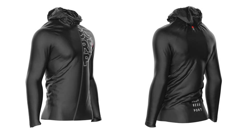 La chaqueta impermeable de 105 gramos