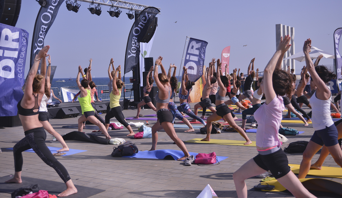5ª edición de Yoga Day by DiR en Barcelona