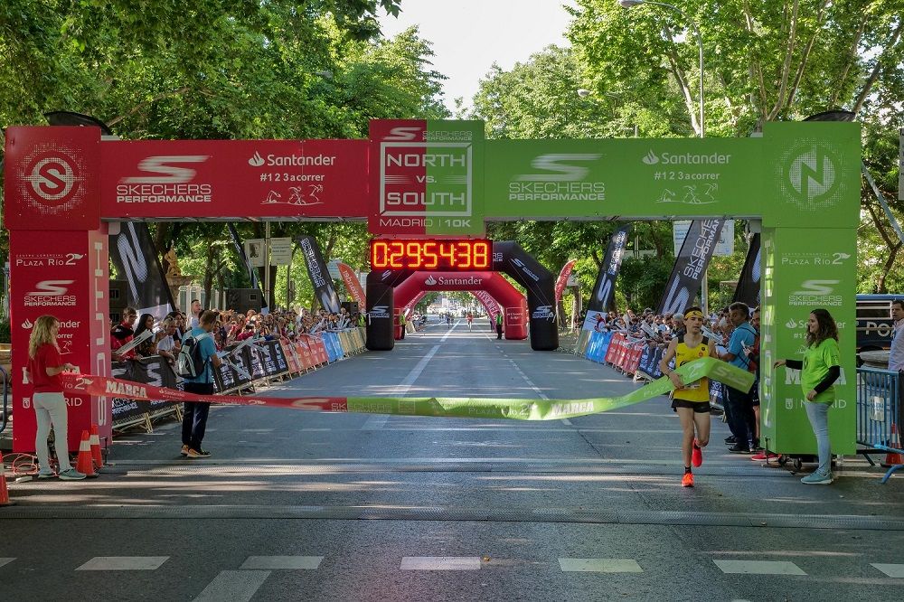 El Norte derrota al Sur corriendo por las calles de Madrid
