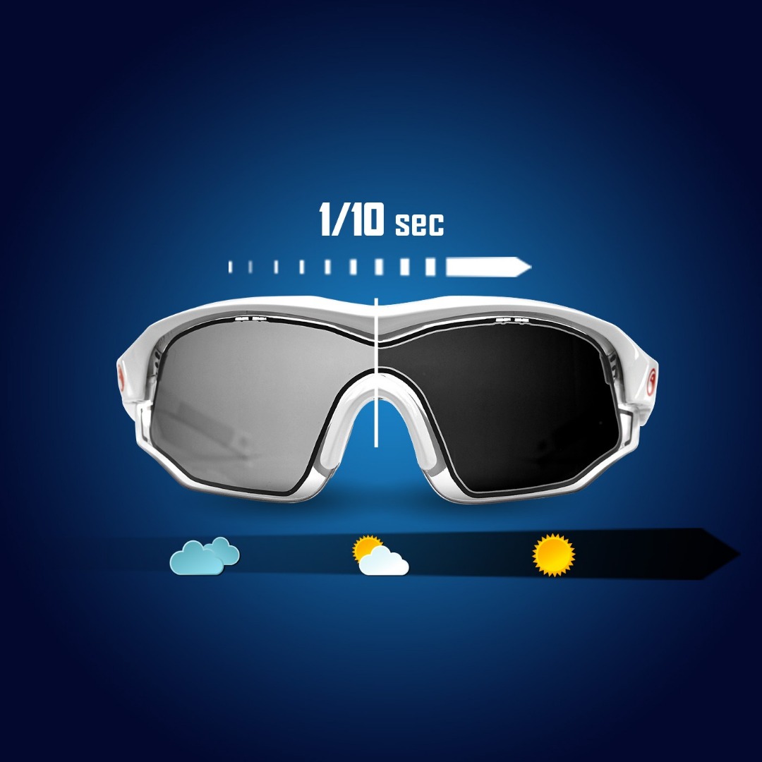 Las gafas que se adaptan a la luz en menos de una décima de segundo