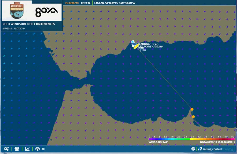 Arranca el Reto Windsurfing Dos Continentes