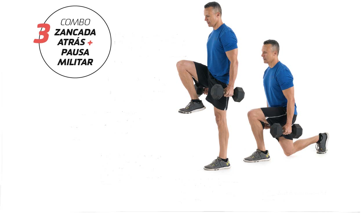 Consigue unas piernas muy fuertes con mancuernas