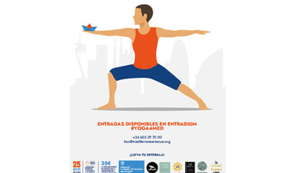 Yoga4Med, el primer maratón de Yogaactivism para salvar vidas en el Mediterráneo