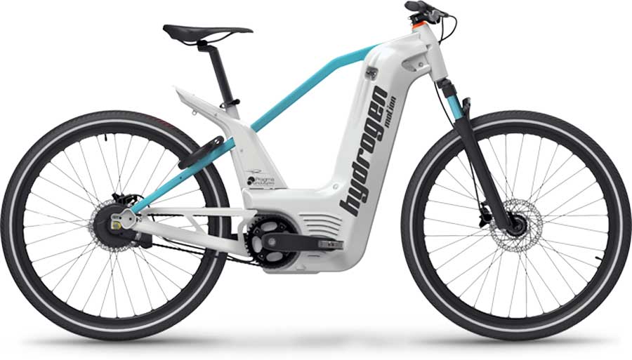 La e-bike que hace 150 km solo con hidrógeno