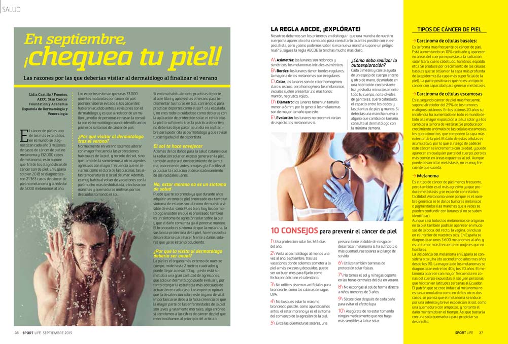 ¡Retoma la actividad física con la revista Sport Life de septiembre!