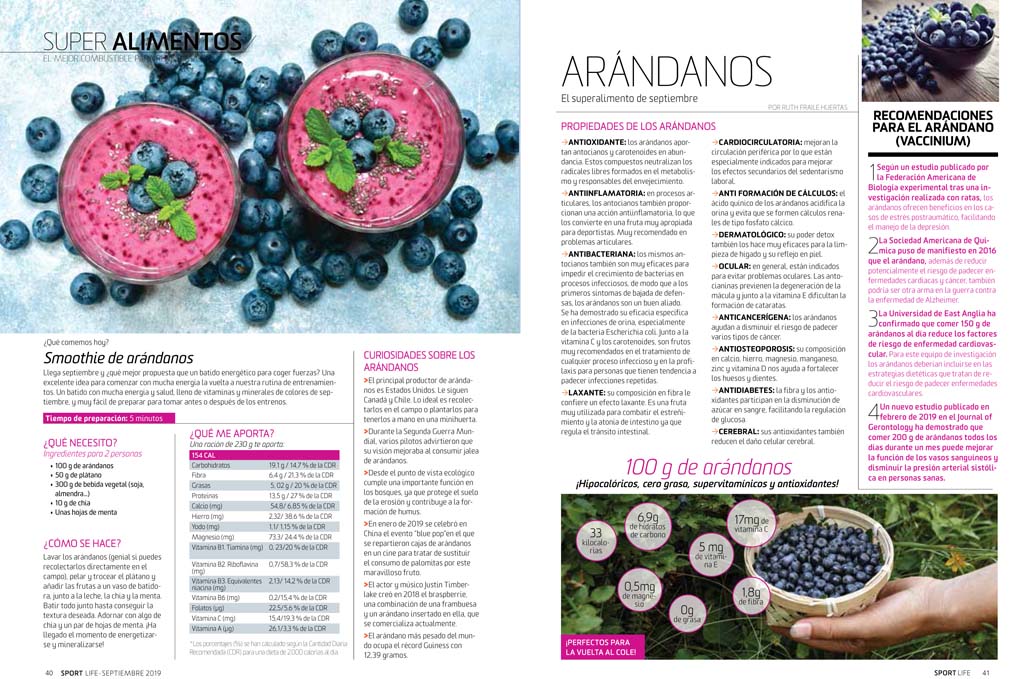 ¡Retoma la actividad física con la revista Sport Life de septiembre!