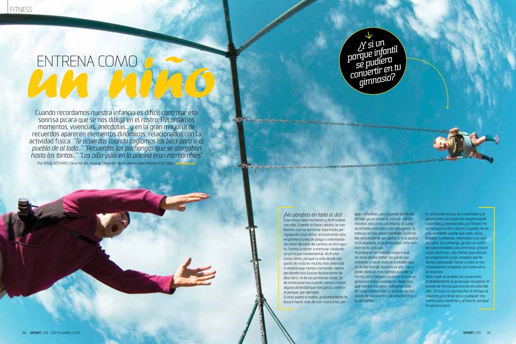 ¡Retoma la actividad física con la revista Sport Life de septiembre!