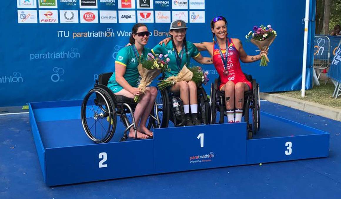 El paratriatlón español se prepara para Tokio en Banyoles