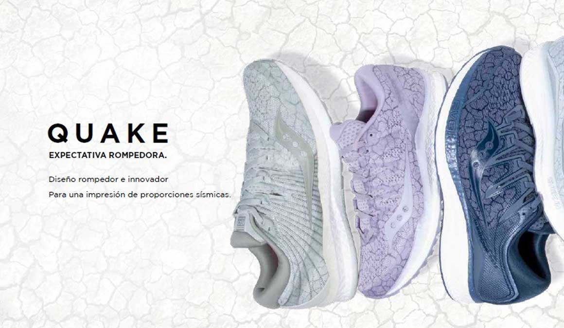 Quake: ¡los nuevos diseños de Saucony que no querrás quitarte después de correr!