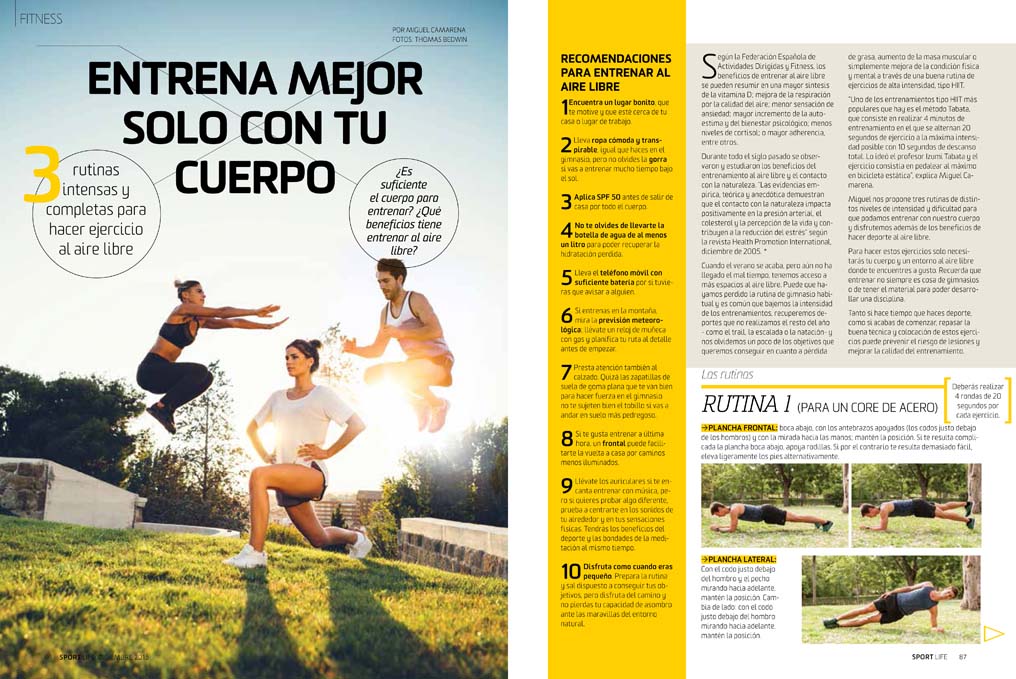 La revista Sport Life de octubre, ¡ya en quiosco!