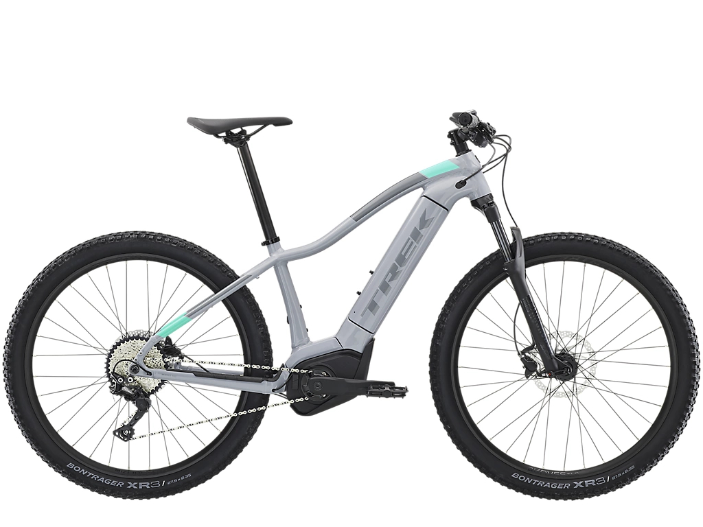 La Trek Powerfly 5 W, versión mujer, tiene el tubo superior curvado en las tallas XS, S y M.