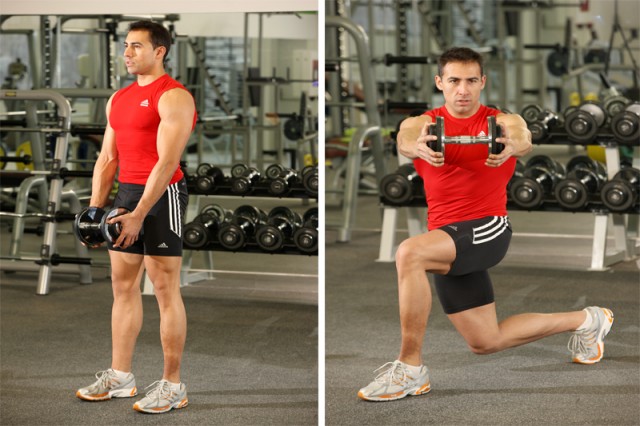 Ponte en forma con mancuernas