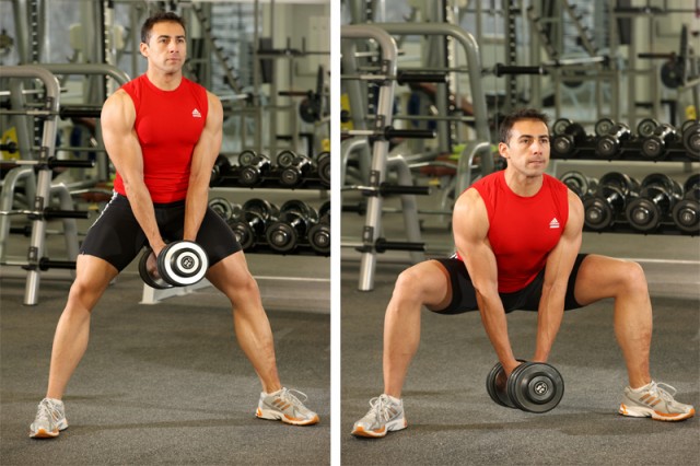 Ponte en forma con mancuernas