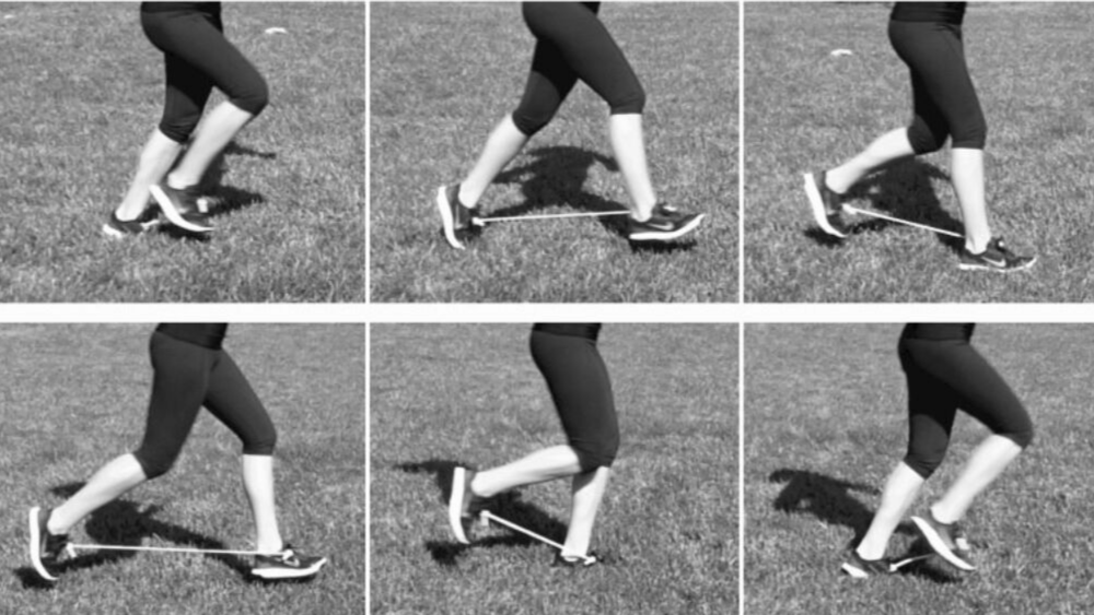 Ponte una banda elástica entre las piernas al correr y aumentarás la velocidad y eficiencia de carrera