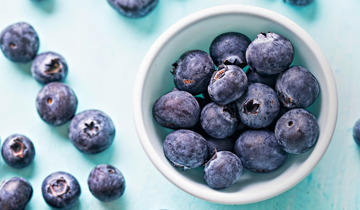 Receta de smoothie de arándanos