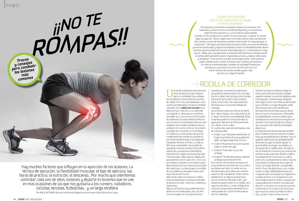 Sport Life de noviembre llega al quiosco, y en portada el maratoniano más rápido de la historia
