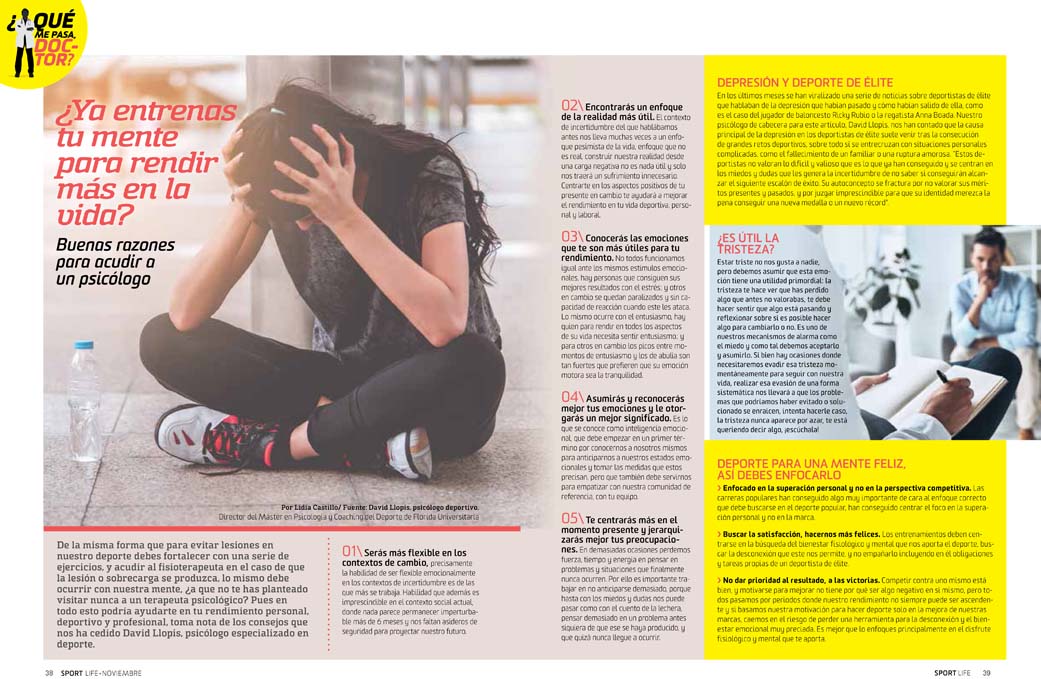 Sport Life de noviembre llega al quiosco, y en portada el maratoniano más rápido de la historia