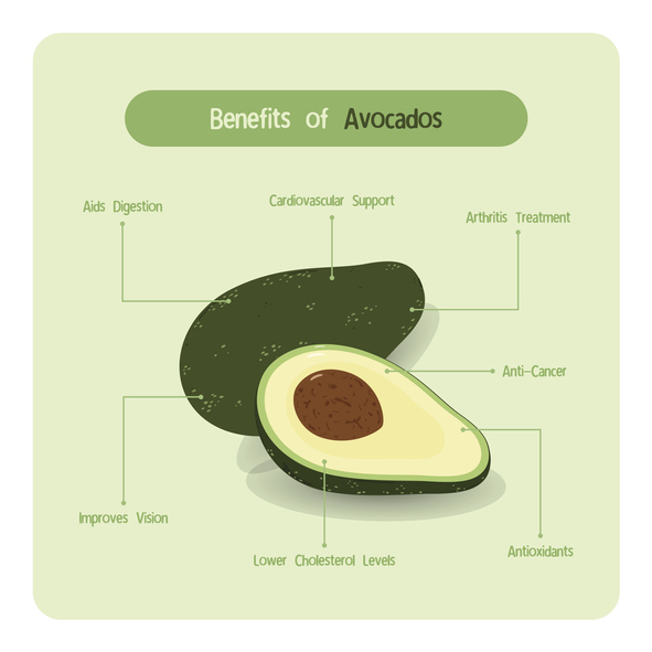 Aguacate para adelgazar y controlar la glucosa en sangre