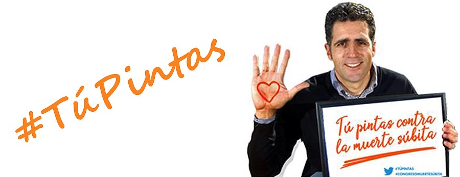 Los deportistas con el IV Congreso Nacional contra la Muerte Súbita