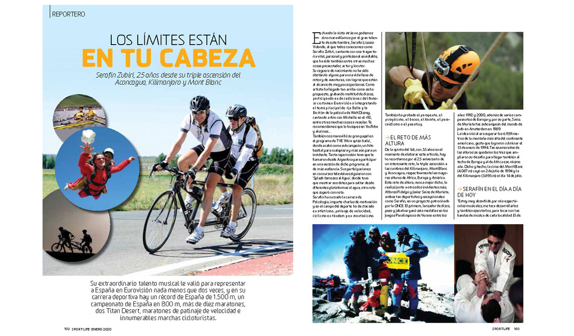 La primera Sport Life de 2020 llega al quiosco con Manel Fuentes en portada